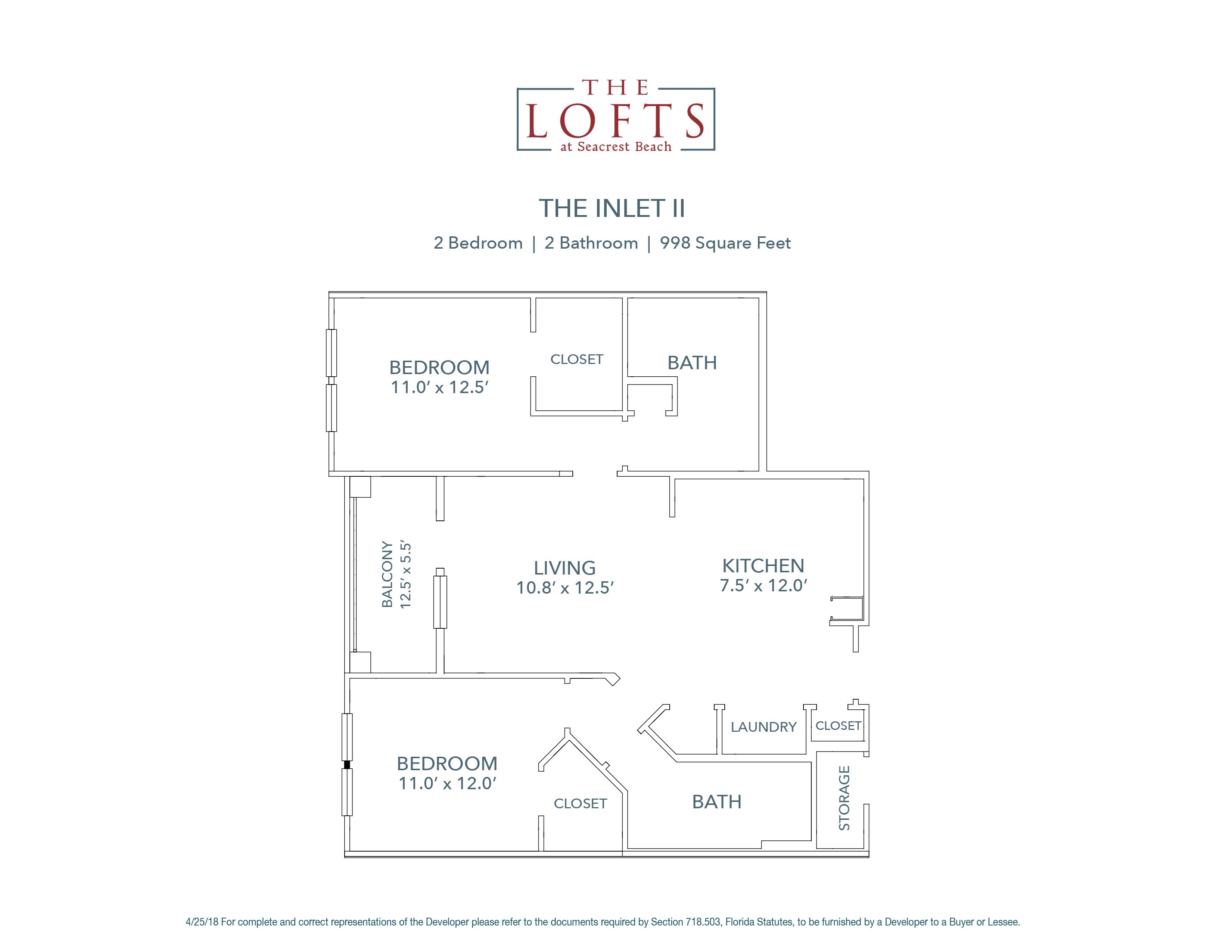 The Inlet II Floor Plan 10